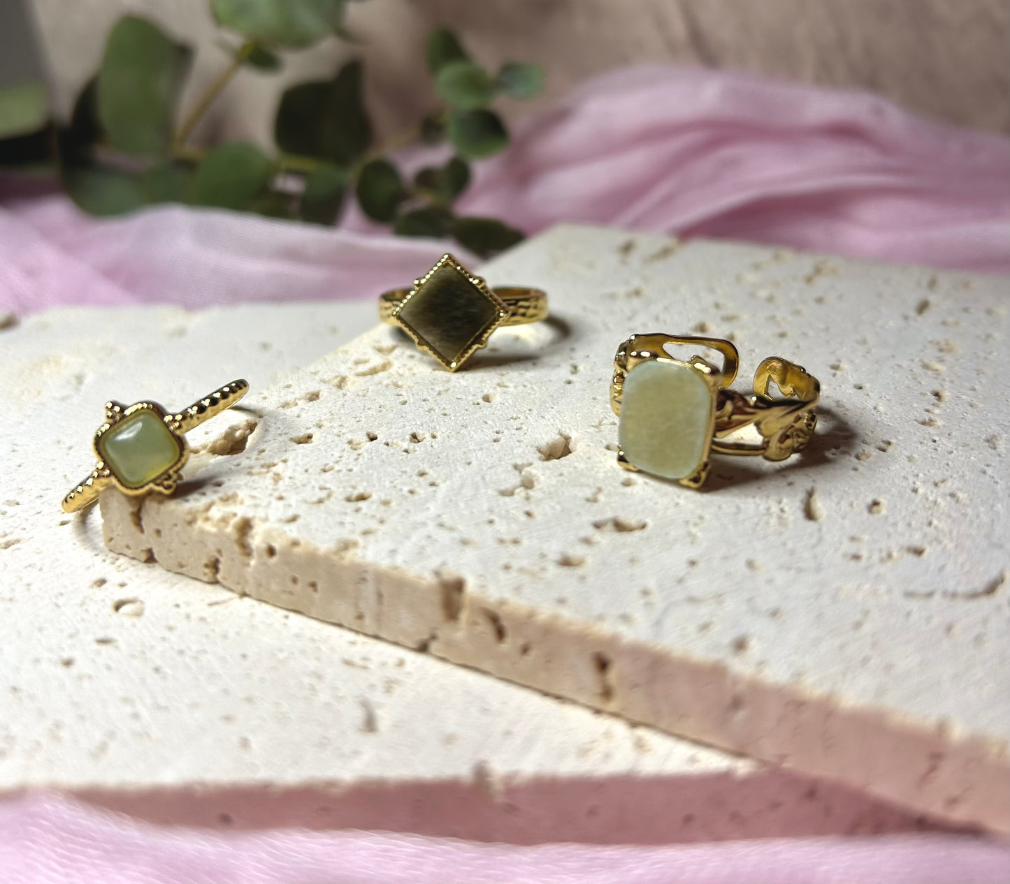 Jade rings