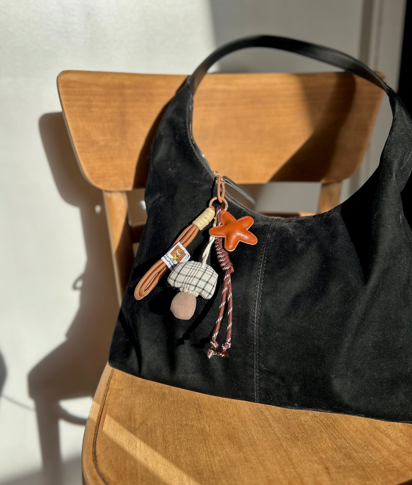 Mushrooms bag charm