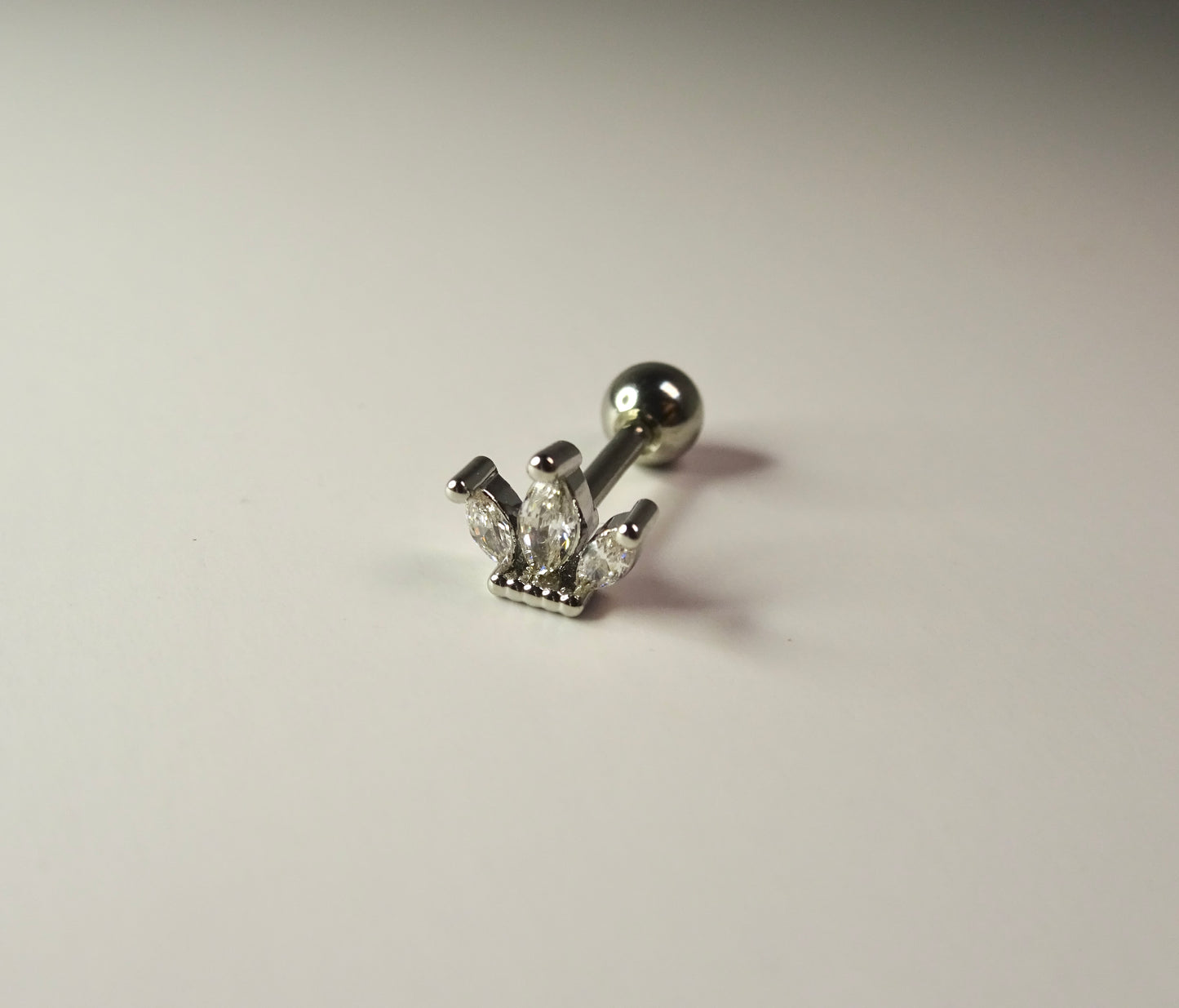 Blu ear piercing