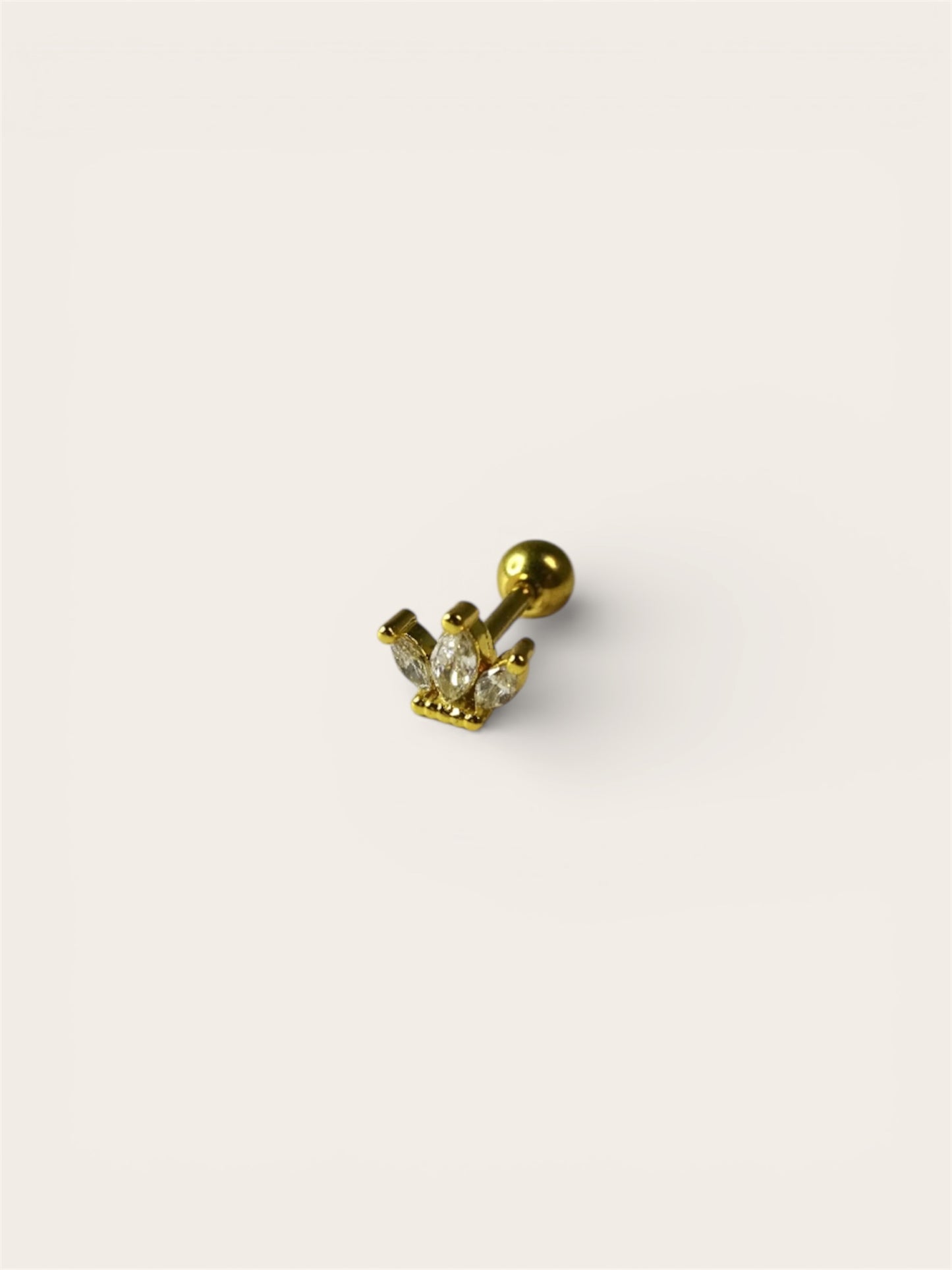Blu ear piercing