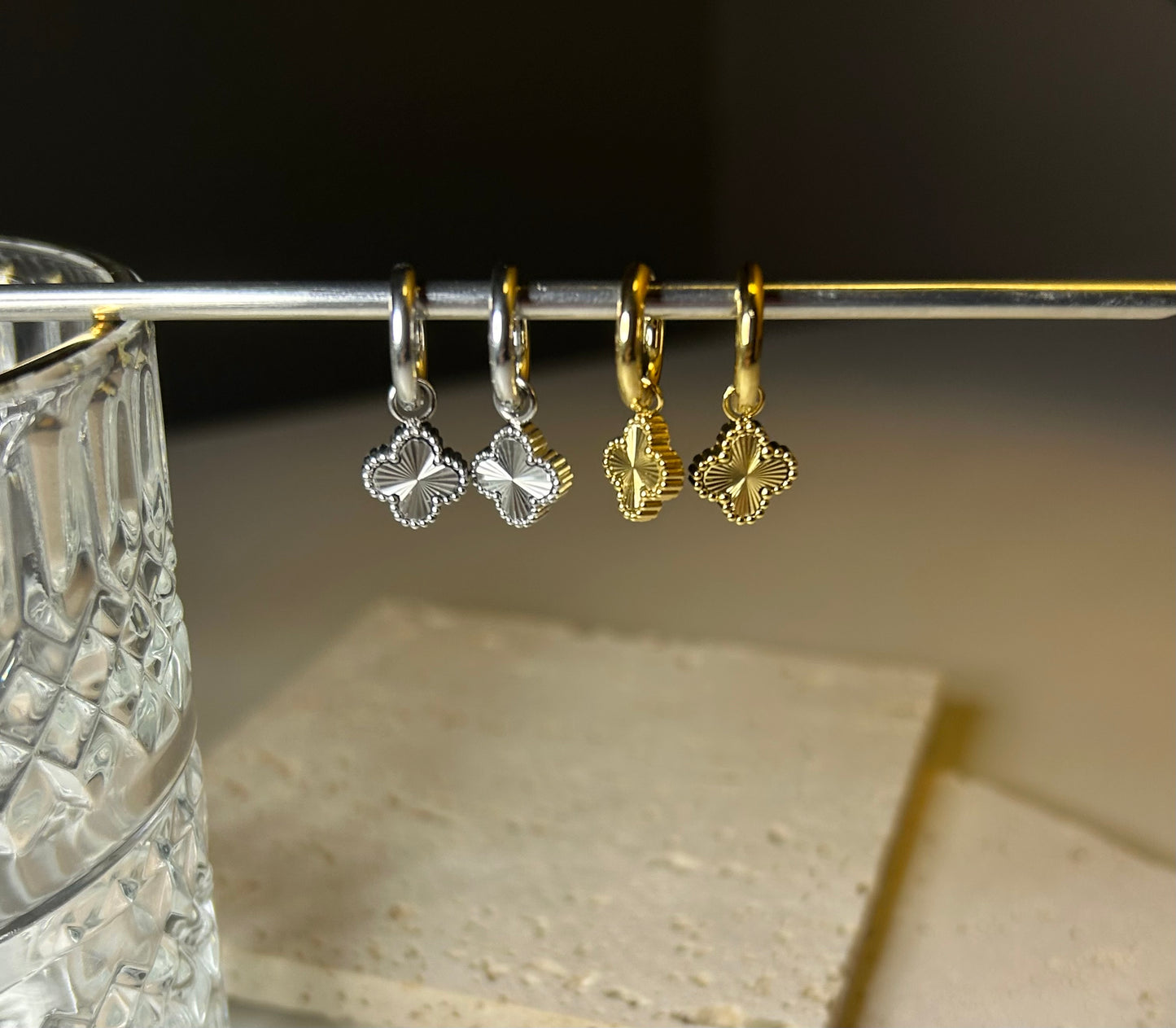 Clover earrings