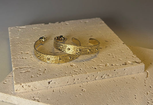Moon earrings