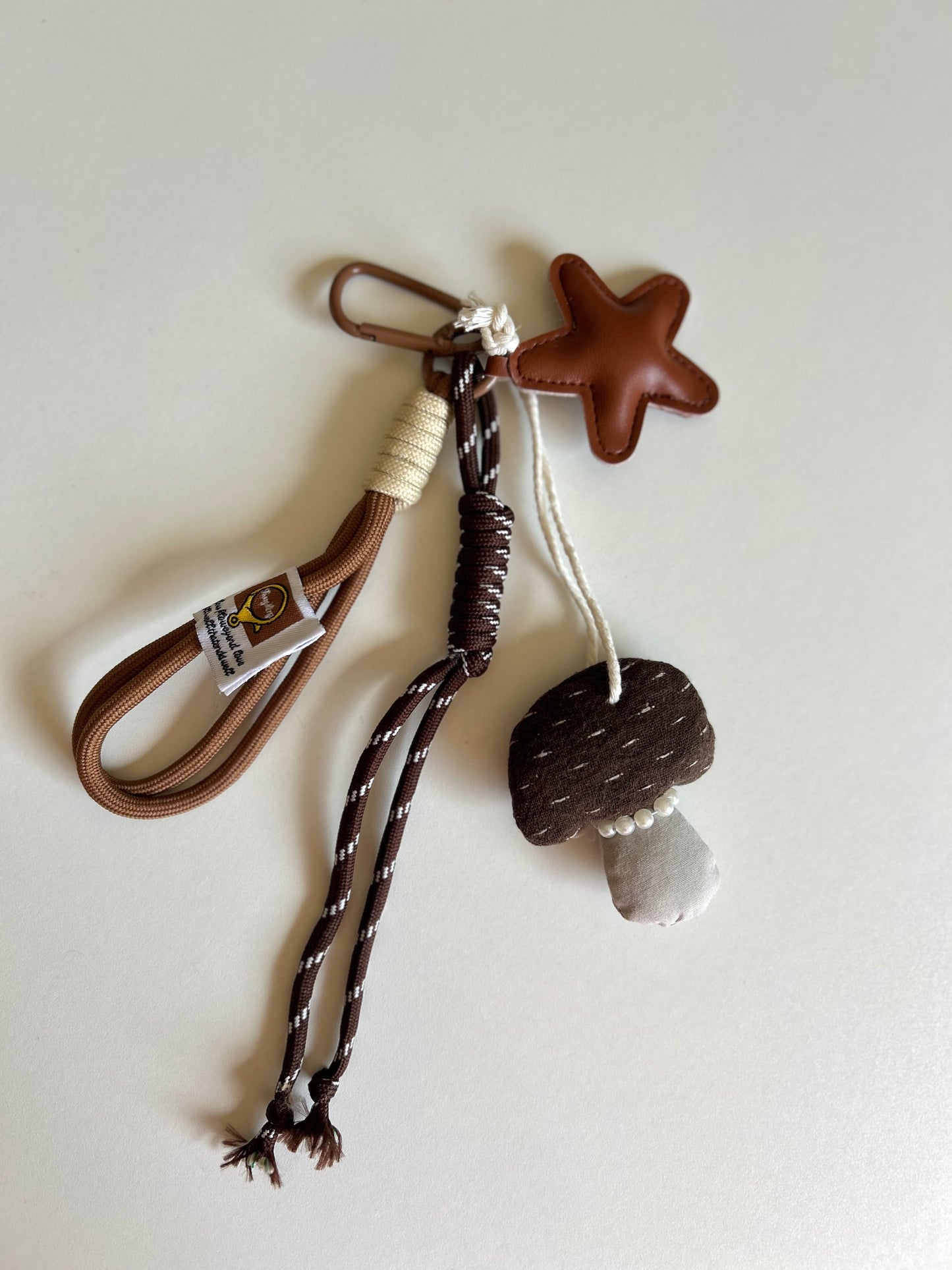 Mushrooms bag charm