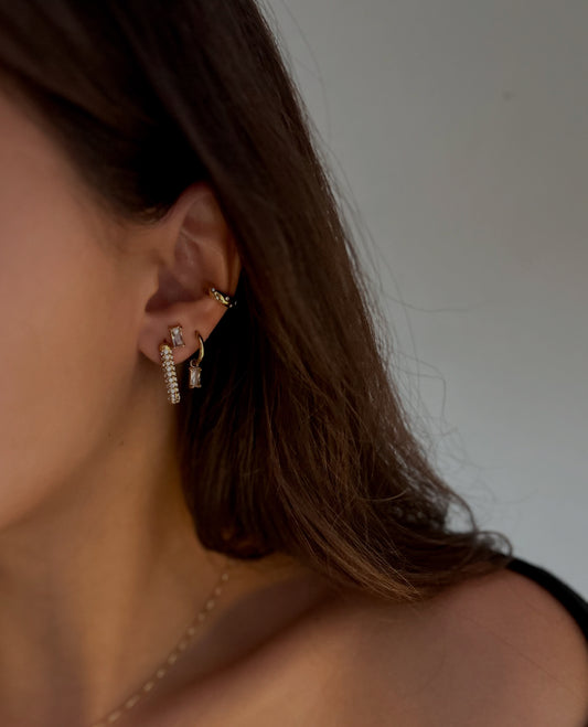 Lotus earrings