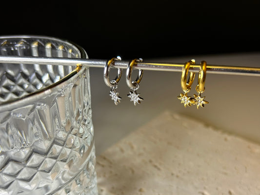 Star earrings